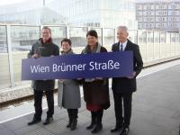 Eröffnung Haltestelle Wien Brünner Straße