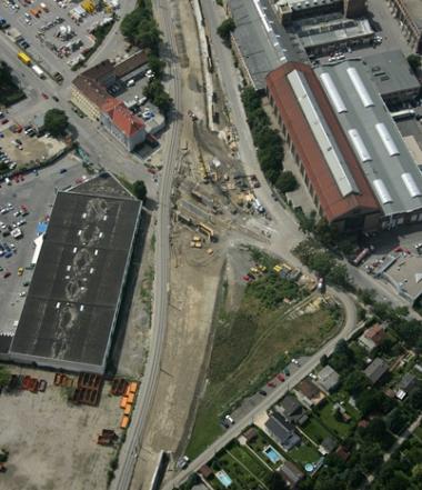 Luftbild Bahnhof Stadlau