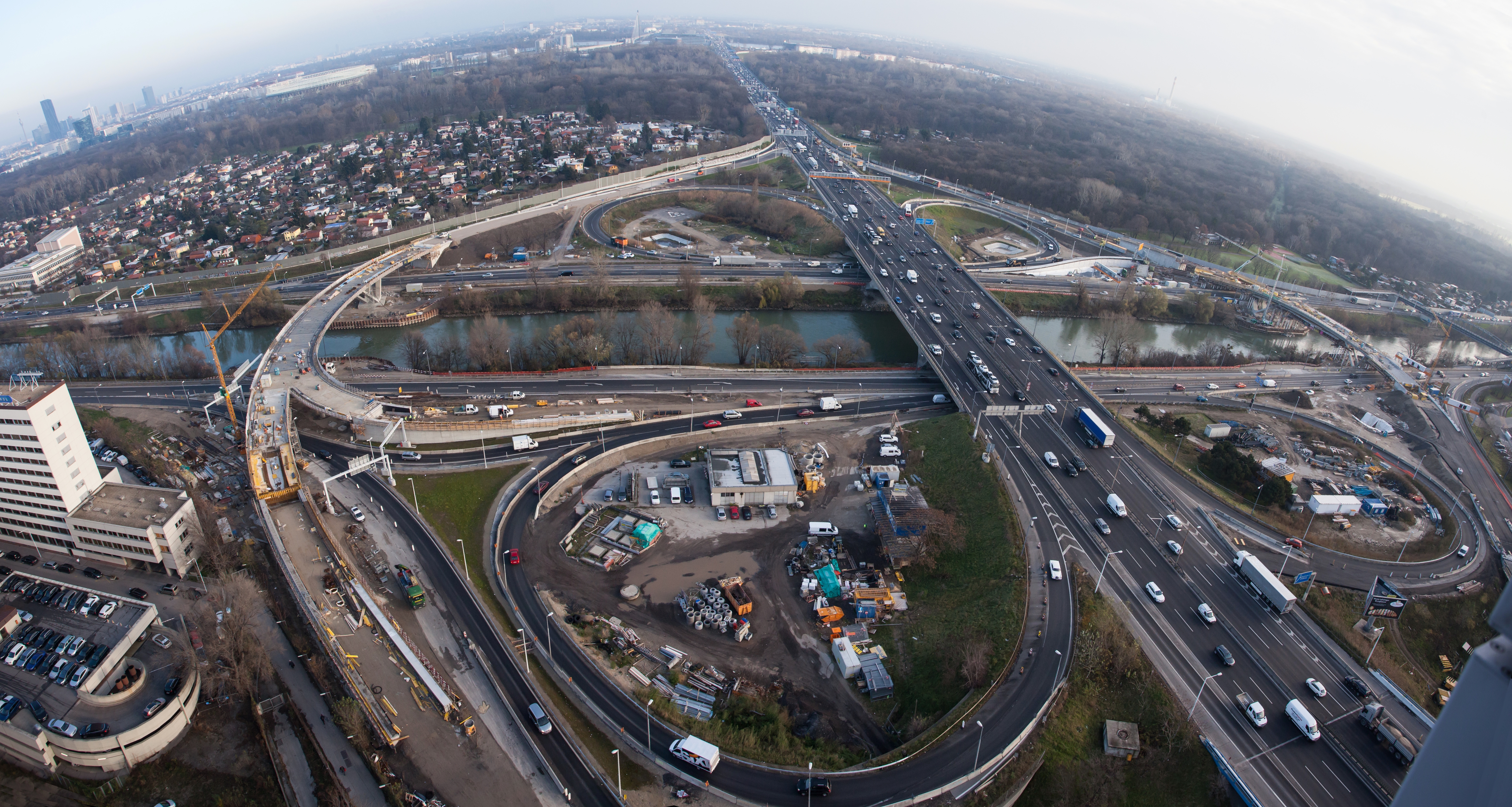 A23 Knoten Prater
