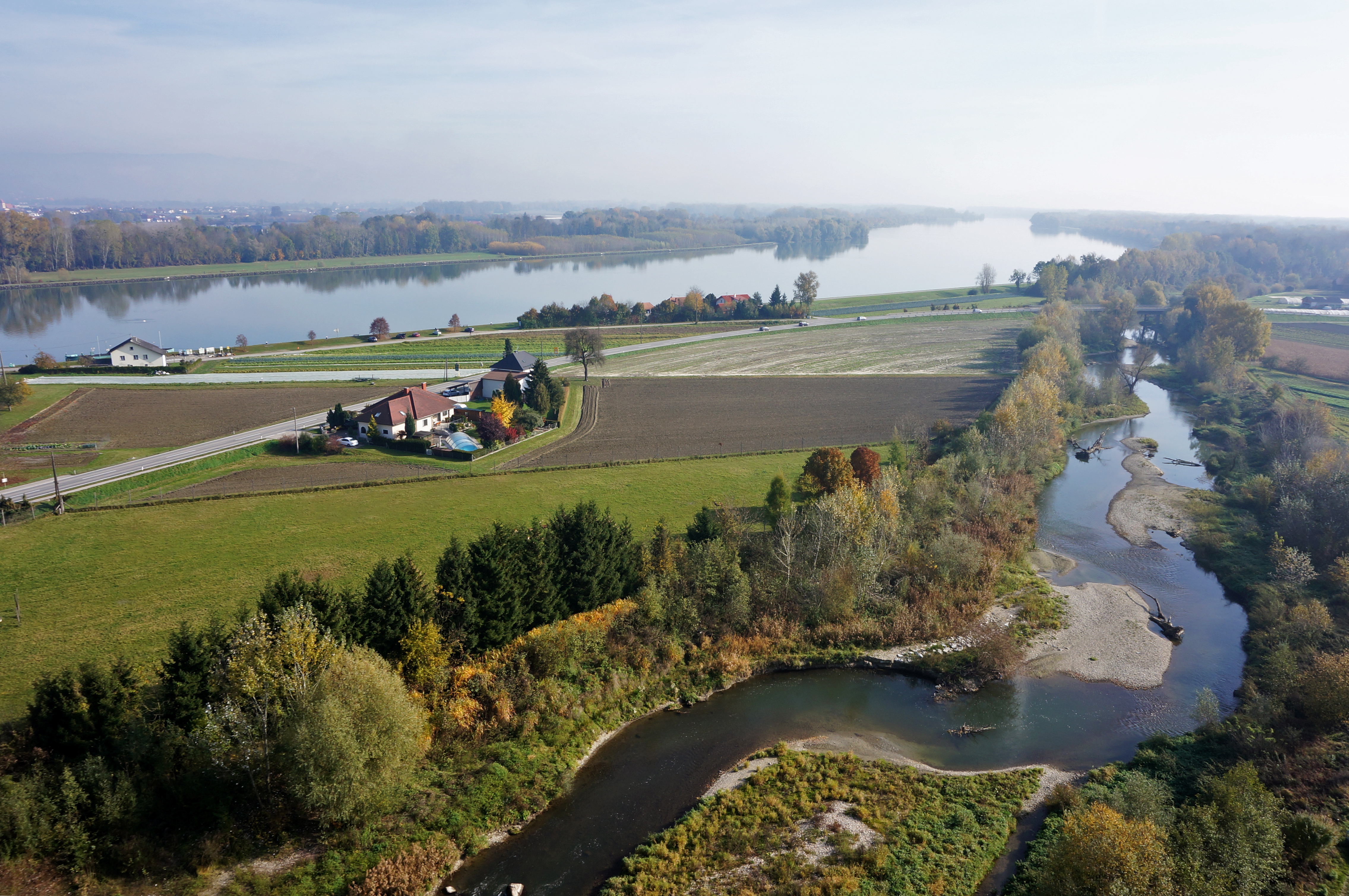 LIFE+ Projekt Netzwerk Donau, FAH Ottensheim-Wilhering