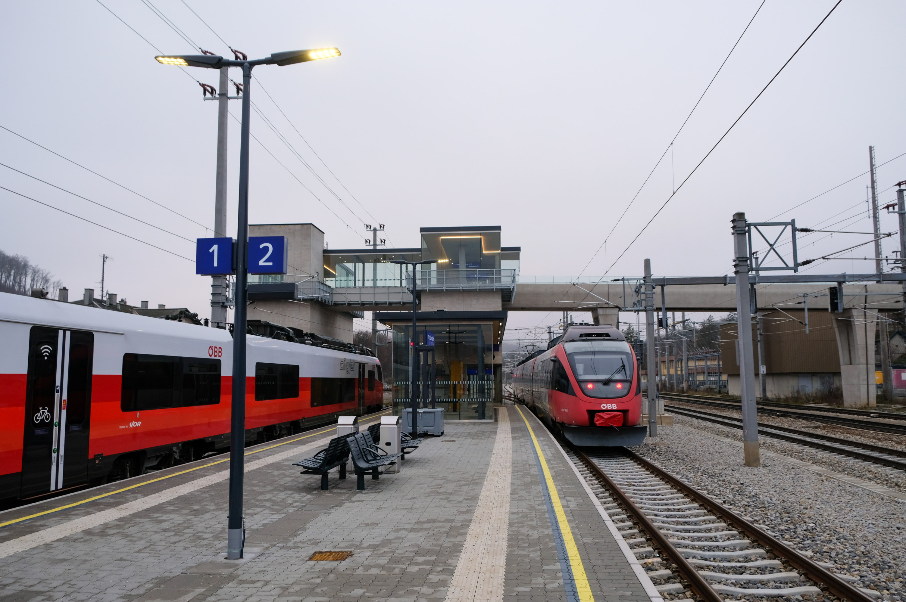Umbau Bahnhof Unter Purkersdorf