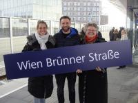 Projektkoordinatorin (1. v. l) und ÖBA-Team
