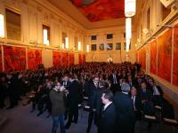 Die Redoutensäle der Wiener Hofburg waren ein festlicher Rahmen für das Finale des Wettbewerbes.