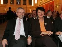 Vizekanzler und Finanzminister Mag. Willhelm Molterer und Wiens Vizebürgermeisterin Mag. Renate Brauner.